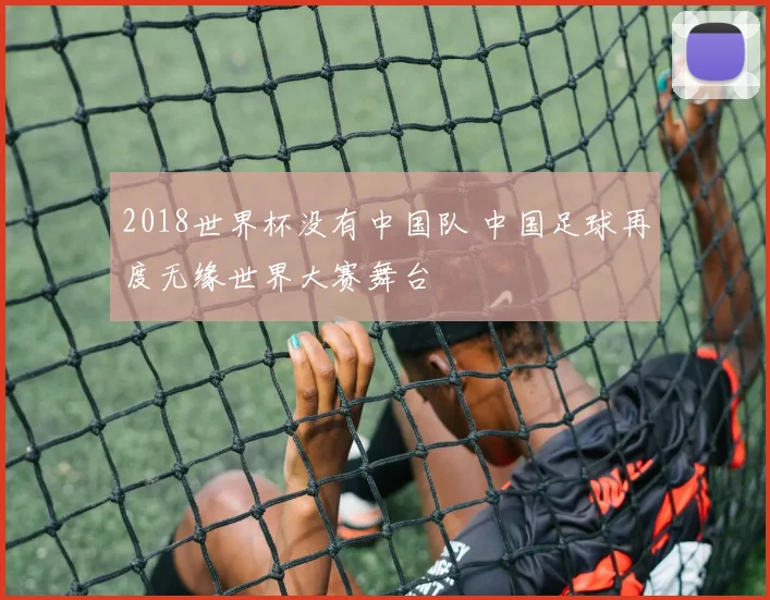 2018世界杯没有中国队 中国足球再度无缘世界大赛舞台